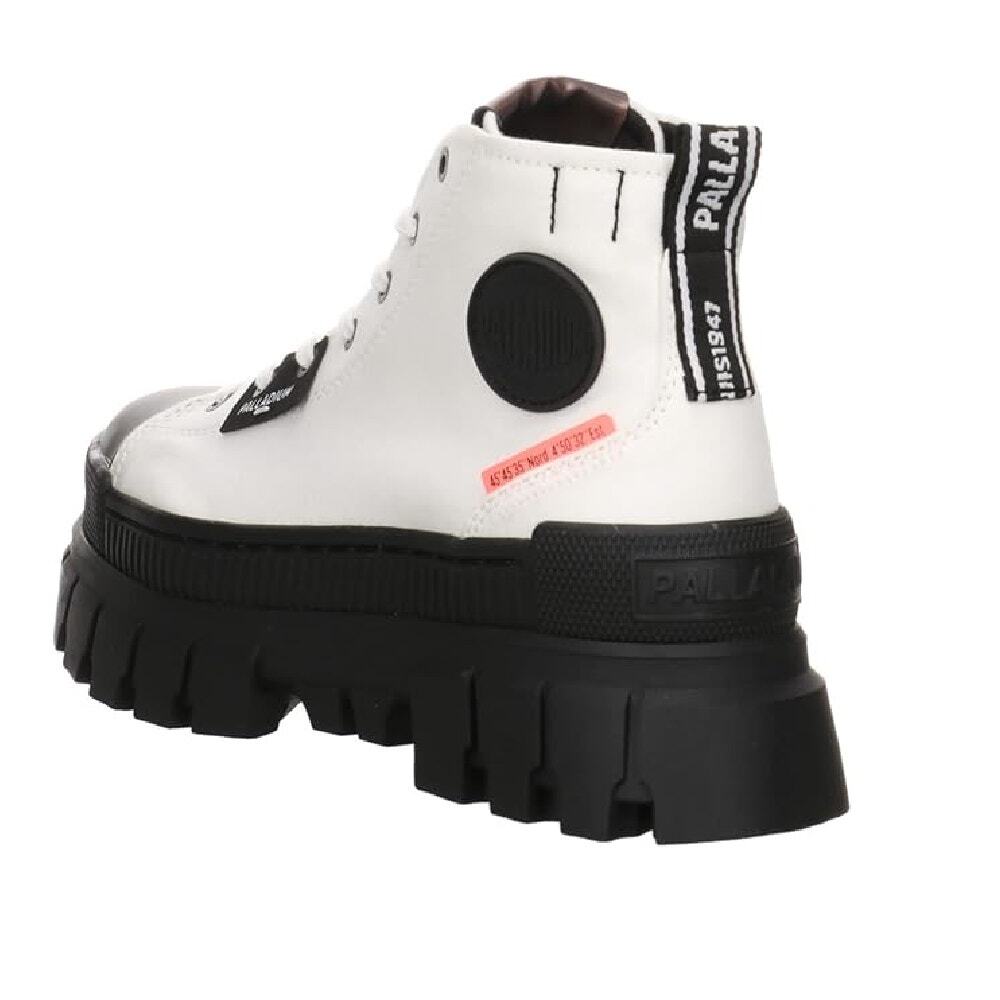 NEW Palladium Revolt Hi TX Ankle Boot 97242-116-M Start White Womens Size 9 - Picture 2 of 9